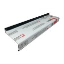Gutmann Aluminium Fensterbank anthrazit RAL 7016 matt, Tiefe:  150 mm x Länge: mm x Länge: 800  mm ohne Seitenabschluss