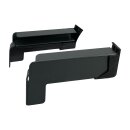 Gutmann Aluminium Fensterbank anthrazit RAL 7016 matt, Tiefe:  210 mm x Länge: 1200  mm Gleitabschluss Aluminium BF 4006