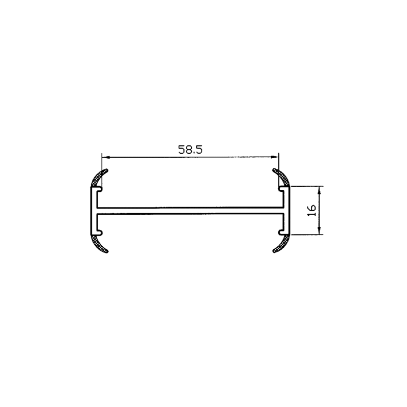 Product Image for Kopplungsprofil 5 mm (Paar)