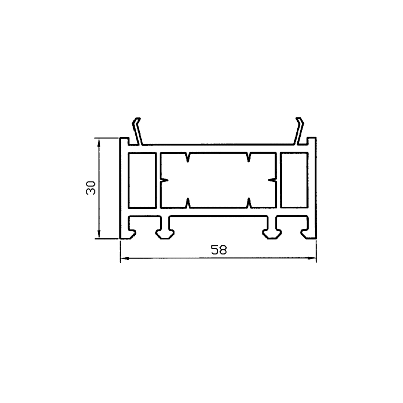 Product Image for Blendrahmen-Verbreiterung für AKF Kunststoff-Kellerfenster