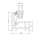 AKF Kunststoffkellerfenster Kipp 2000 Braun mit Isolierglas 14 mm, Ug 3.3 W/(m²K) Breite: 600 x Höhe: 400
