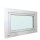 AKF Kunststoff-Kellerfenster, Kipp 24 weiß mit Isolierglas, Ug 1.1 W/(m²K) Breite: 600 x Höhe: 400