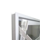 AKF Kunststoff-Kellerfenster, Kipp 24 weiß mit Isolierglas, Ug 1.1 W/(m²K) Breite: 700 x Höhe: 400