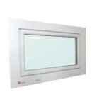 AKF Kunststoff-Kellerfenster, Kipp 24 weiß mit Isolierglas, Ug 1.1 W/(m²K) Breite: 900 x Höhe: 400