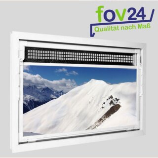 AKF Heizraumfenster mit 4 mm Einfachglas und Dauerbelüftung