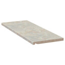 Werzalit Fensterbank Compact S18 Marmor Beige, glatt -seidenmatt, Tiefe: 100 mm x Länge: 1100 mm ohne Seitenabschluss