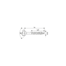 SPAX Universalschraube, Teilgewinde, Senkkopf, T-STAR plus, 4CUT, WIROX 3,5 x 25 500 Stück